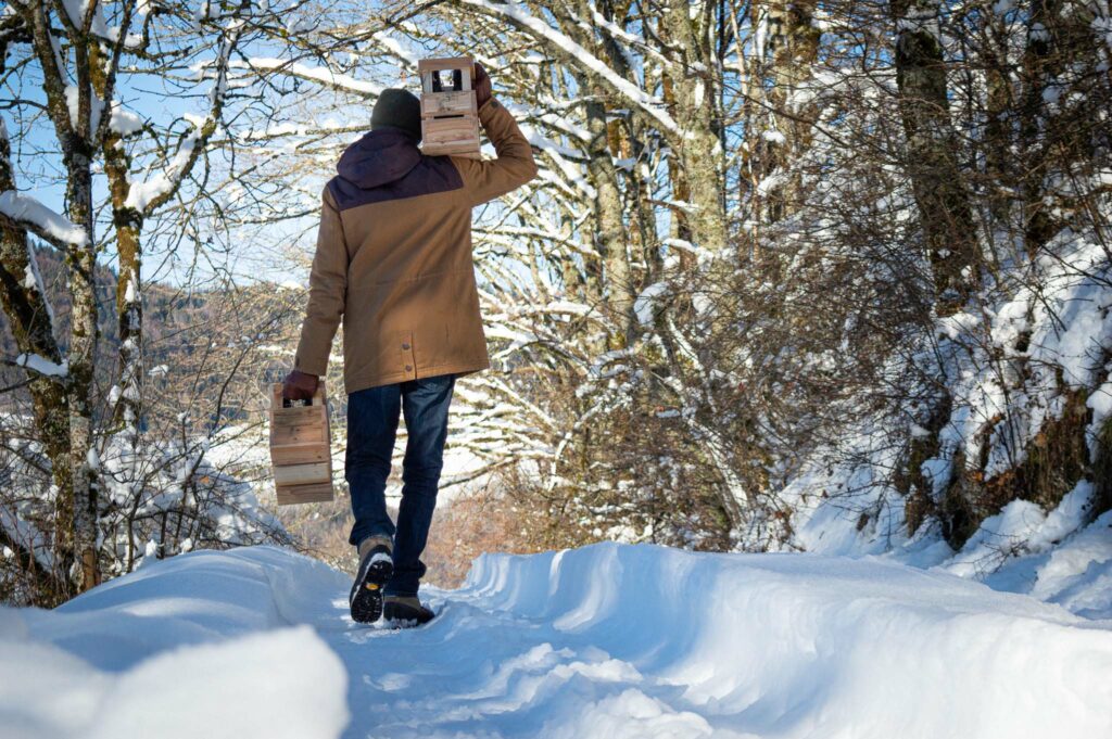 caisses bieres livraison hiver