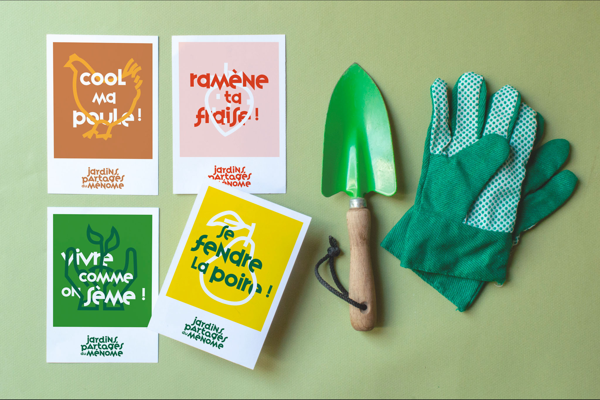 graphiste visuels jardin collectif citoyen