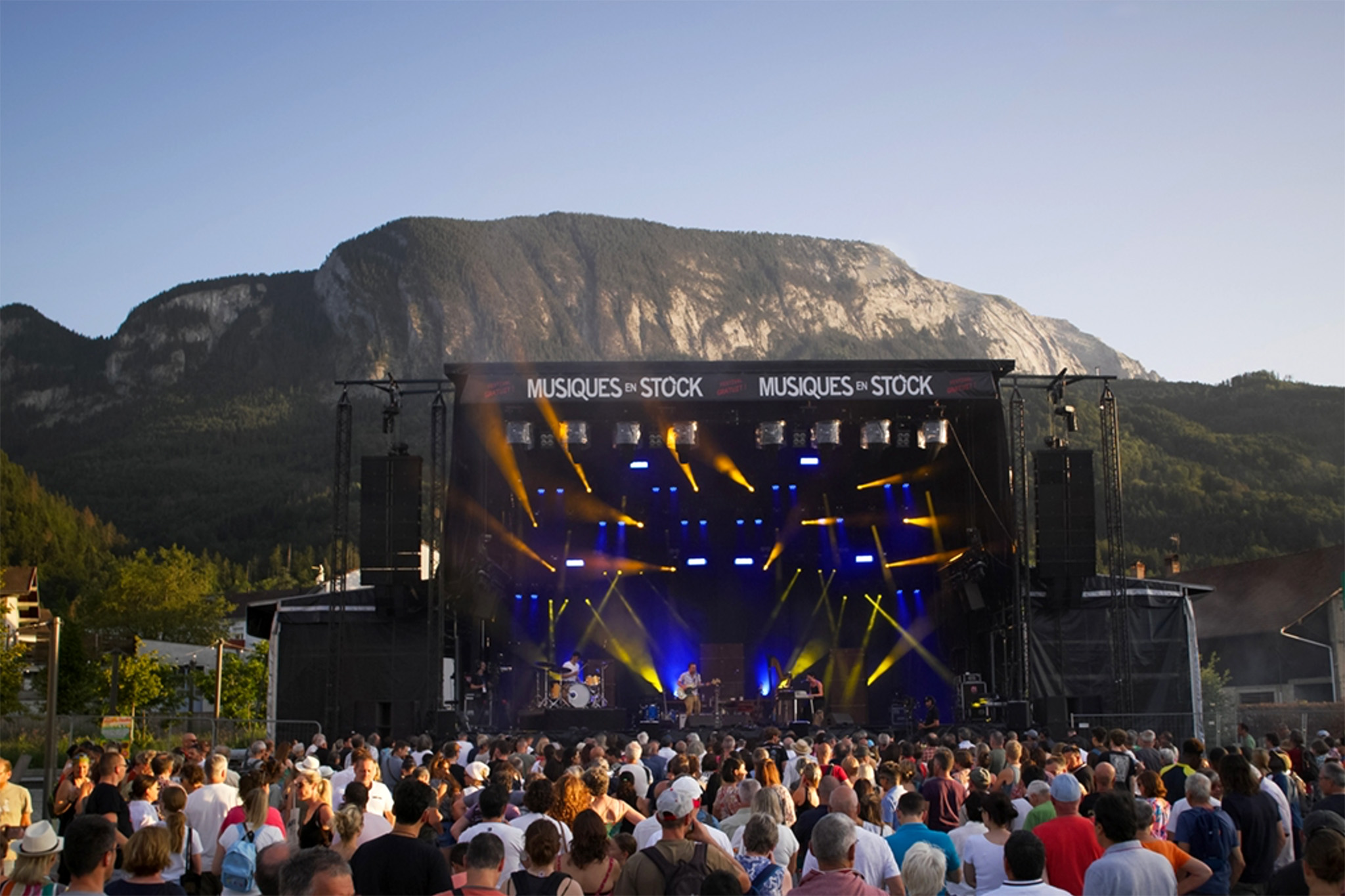 musiques en stock festival concert vue scene jour