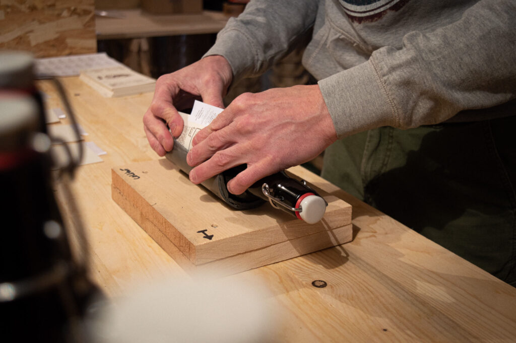 photo reportage etiquette biere artisanale