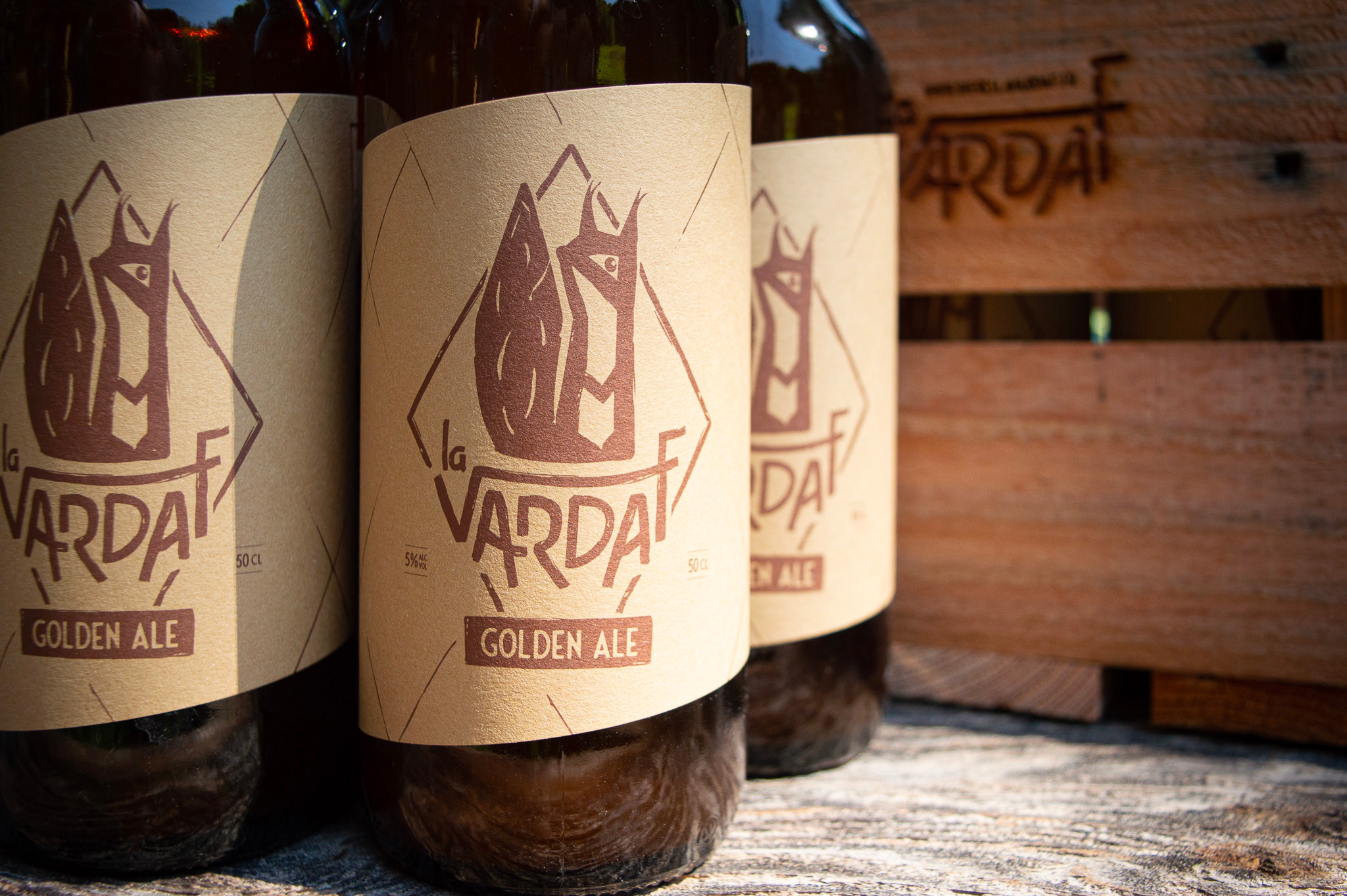 zoom etiquettes biere graphisme
